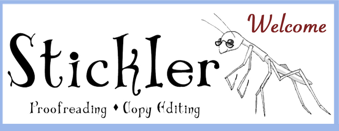 Stickler academic editing service